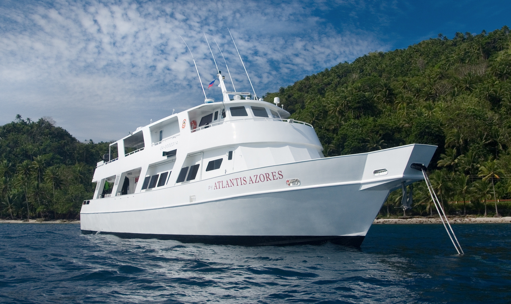 Atlantis Azores liveaboard off the coast of the Philippines