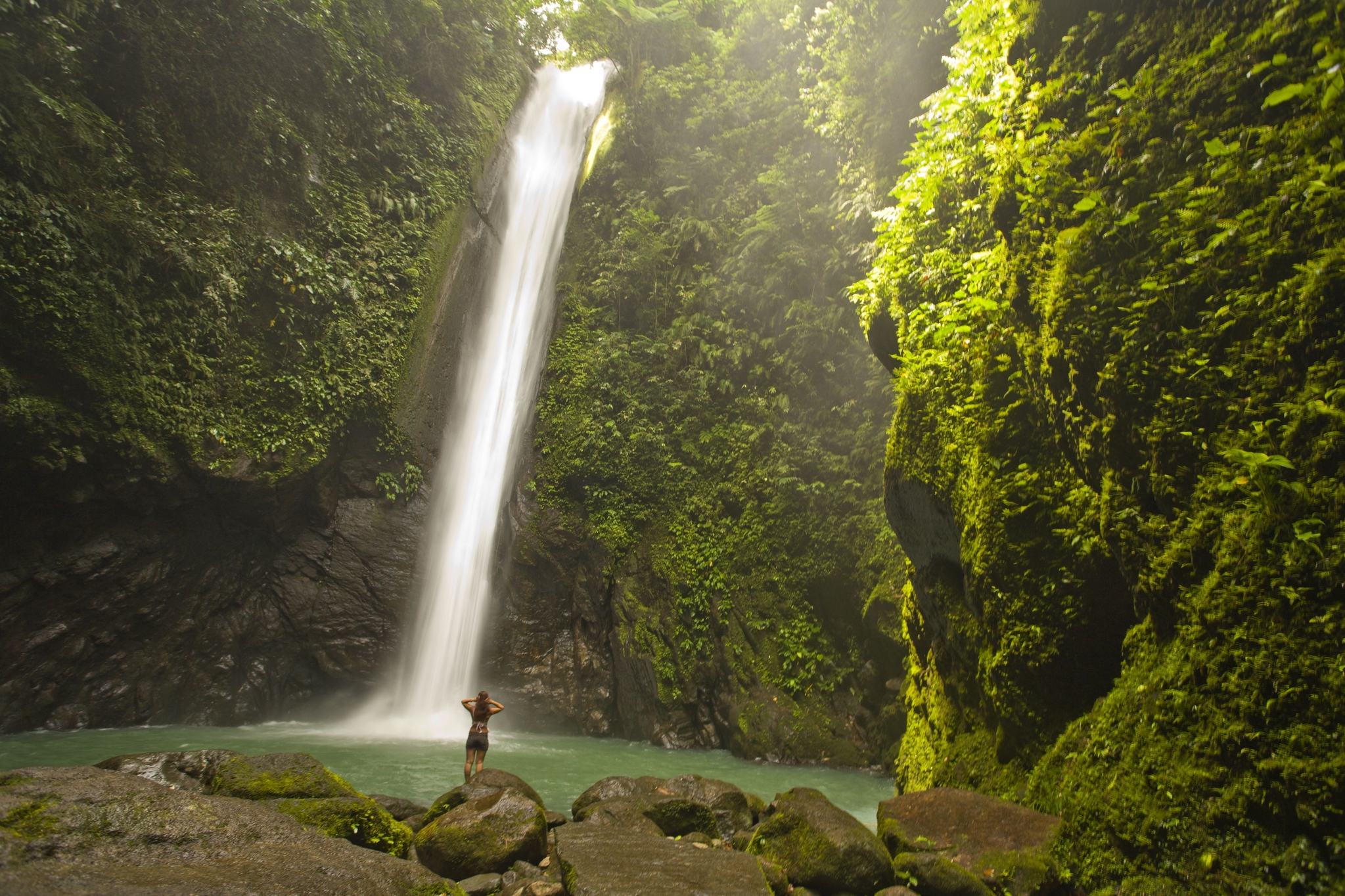 Waterfall in Dumaguete Philippines accessible with Atlantis Resort Tours