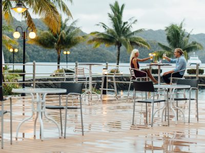 Palau Royal Resort - Palau, Micronesia outdoor lounge