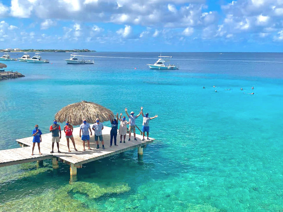 Divi Flamingo Beach Resort & Casino - Bonaire dive dock