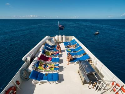 Turks and Caicos Explorer II Liveaboard - Turks and Caicos outdoor lounge