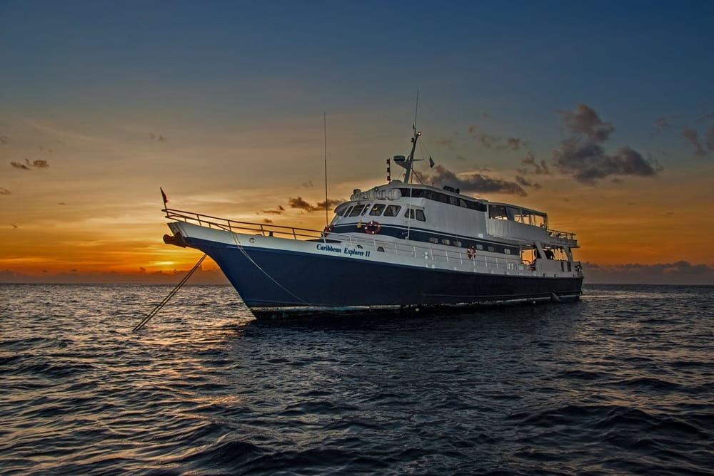 Caribbean Explorer II Liveaboard - Saba, St. Kitts sunset liveaboard