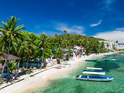 El Galleon Beach Resort - Puerto Galera, Philippine Islands beach
