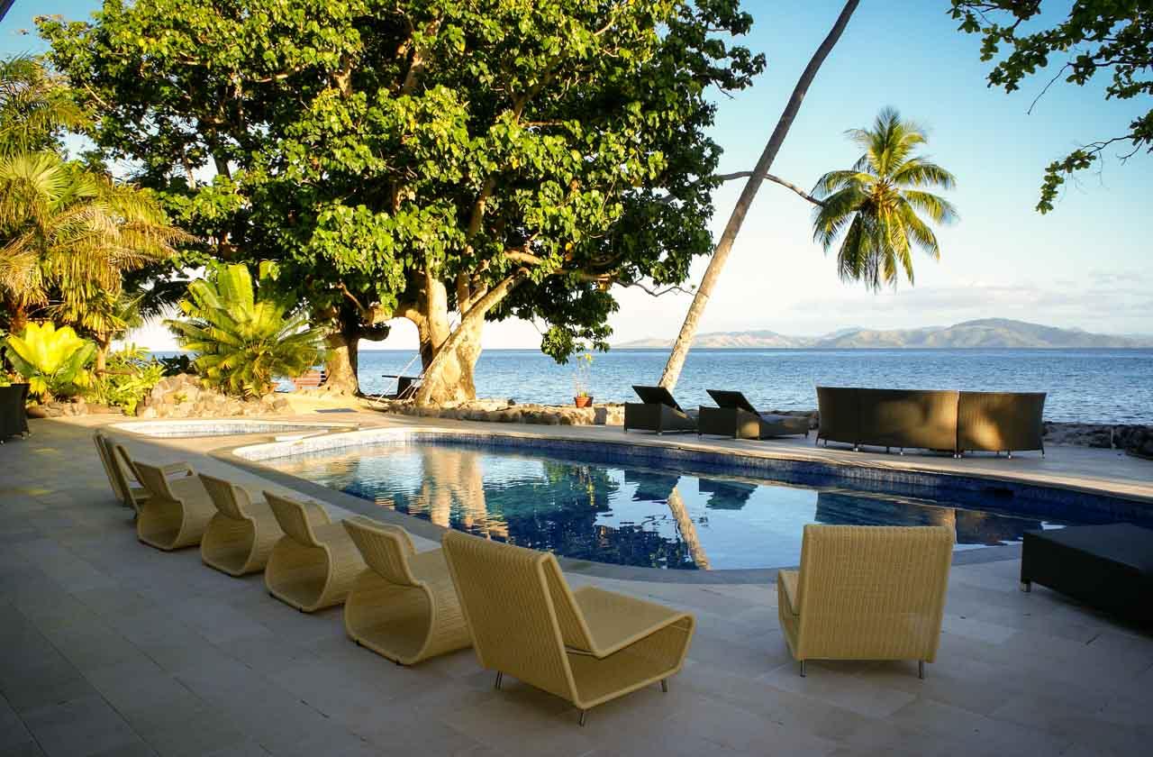 Garden Island Resort - Taveuni, Fiji pool