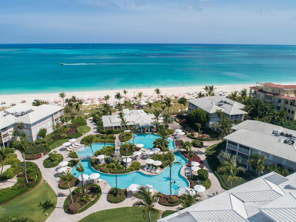 Ocean Club - Providenciales, Turks and Caicos aerial resort view