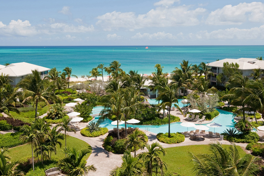 Ocean Club West - Providenciales, Turks and Caicos aerial resort view