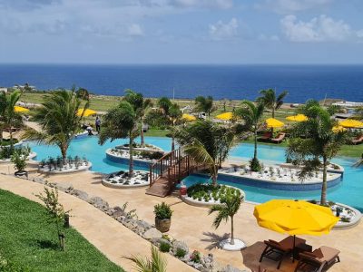 Golden Rock Dive & Nature Resort - St. Eustatius pool