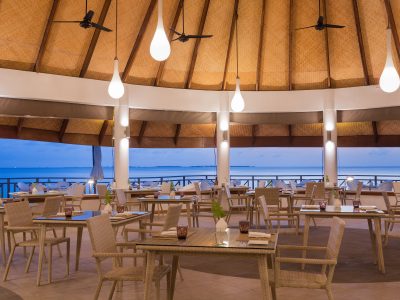 Dining Hall at Bandos Island Resort in the Maldives