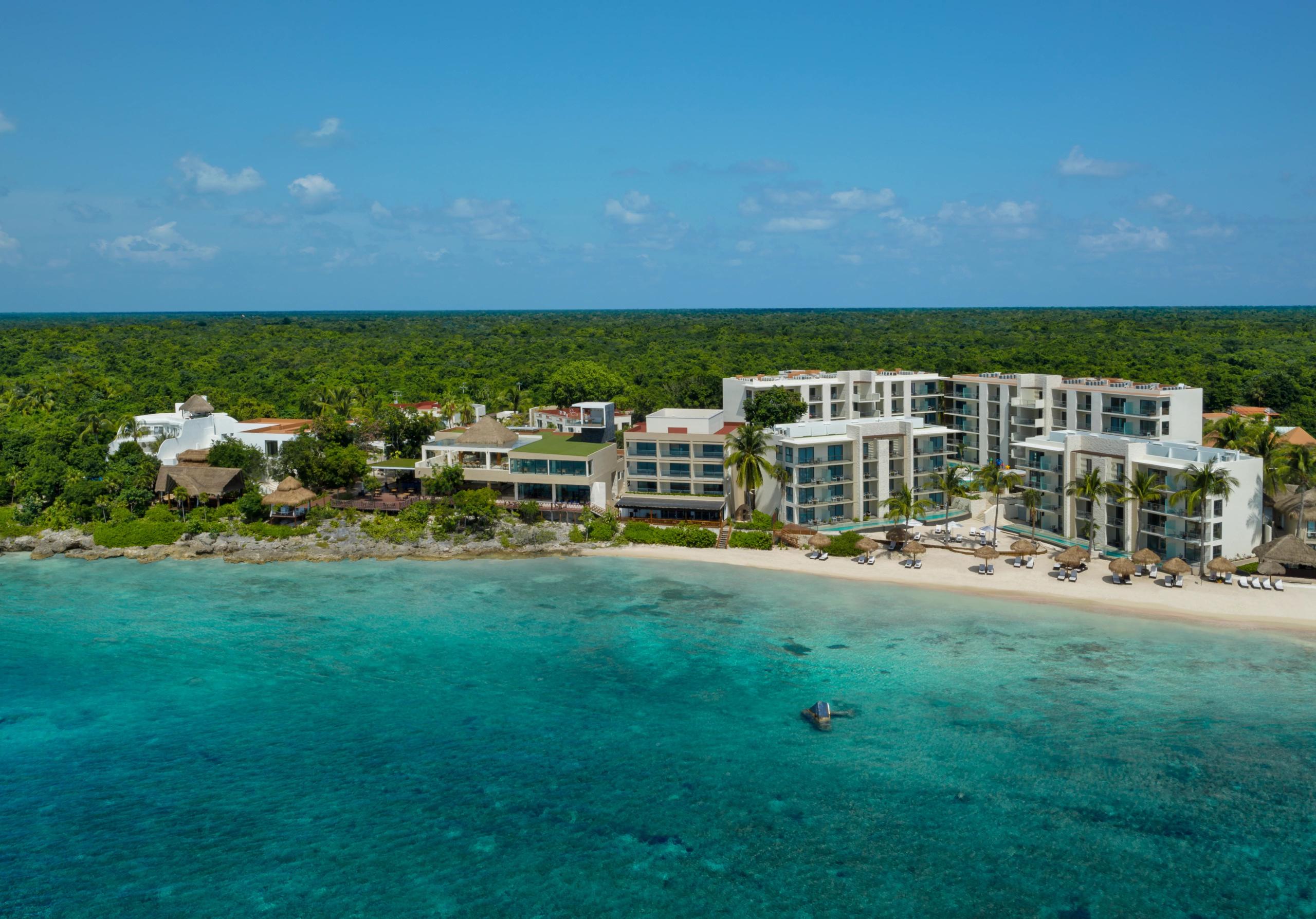 Dreams Cozumel Cape - Cozumel, Mexico aerial resort view