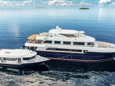 Blue Force 3 Arial Dive Liveaboard Maldives