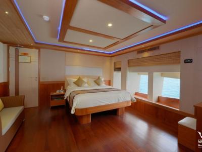 B;ue Force One Dive Liveaboard Maldives Master Suite