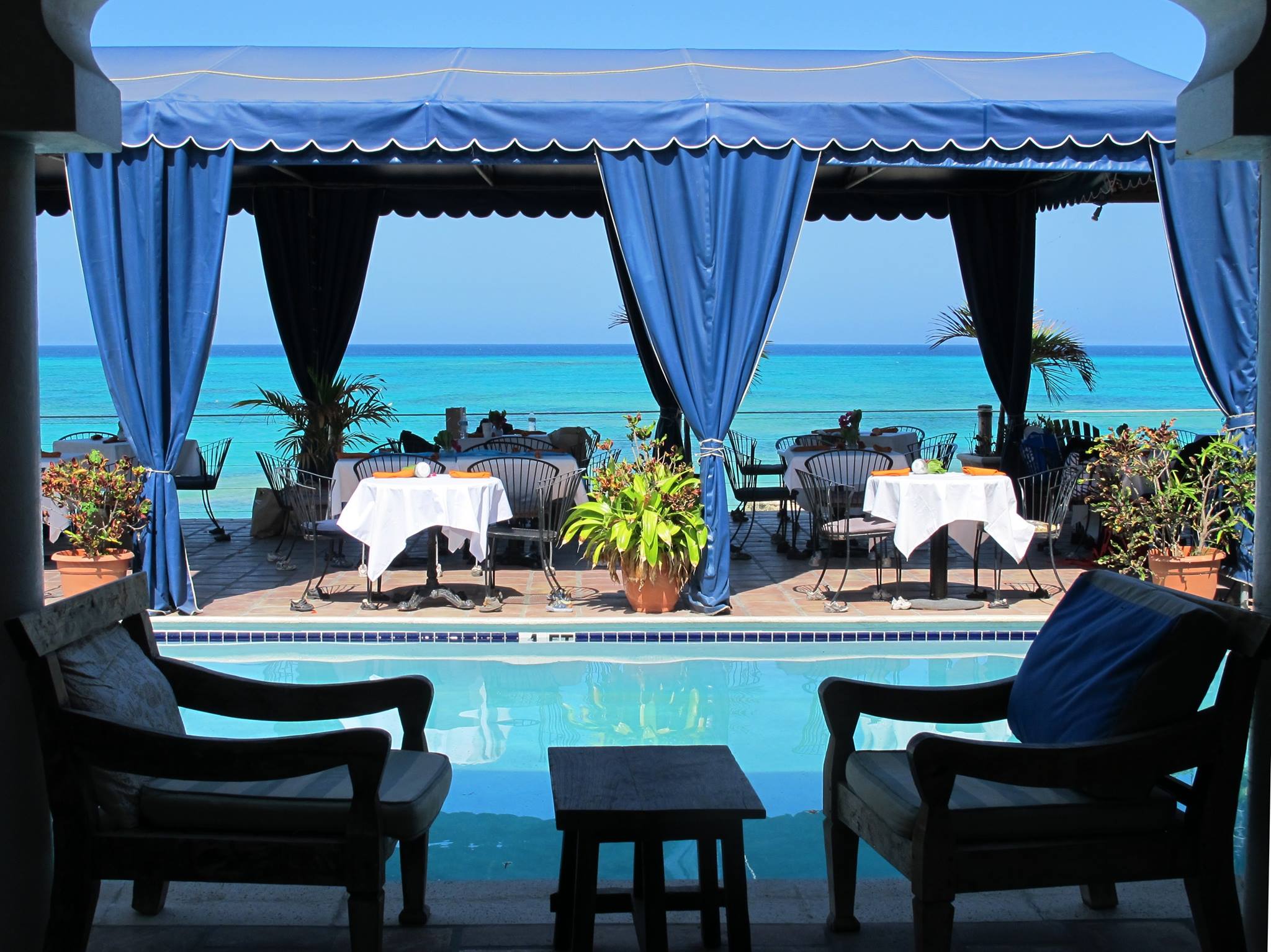Osprey Beach Hotel Grand Turk Turks and Caicos Waterfront Restaurant