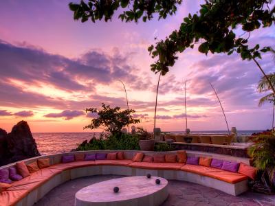 alamBatu Beach Bungalow Resort - Bali, Indonesia outdoor lounge area