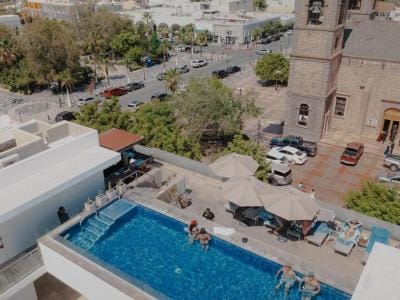 Hotel Catedral - La Paz, Mexico Pool