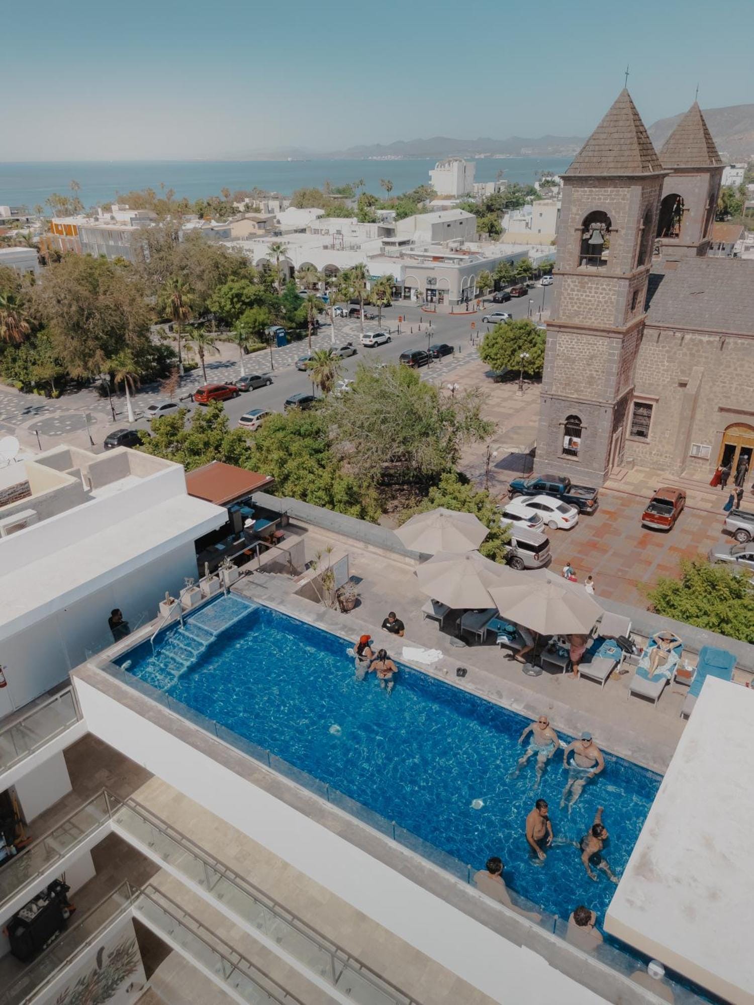 Hotel Catedral - La Paz, Mexico Pool